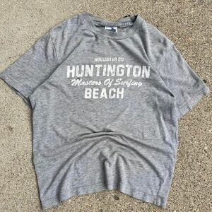 Vintage Surfer Thrashed Hollister Co. Huntington Beach